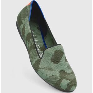 Rothy’s Olive Camo Loafer Flats Women’s Size 10